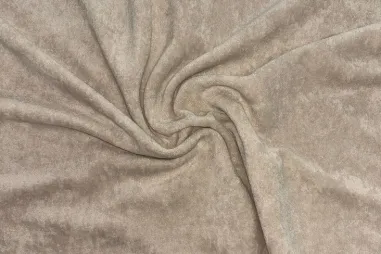 Badstoffen - Badstof - rekbare badstof - beige - JT707