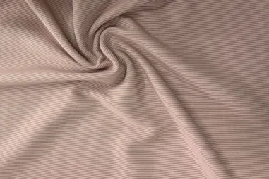 JT stoffen - Tricot stof - ottoman ribbel - lichtroze - JT712 