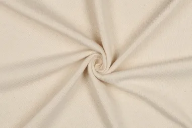 Gebreide stoffen - Gebreide stof - cotton knitted - naturel - 4670-001
