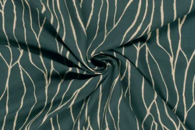 Flanel stof - raketten - babyblauw - 26/24333-003 - Viscose stof - twill - fantasie - azuurblauw - 24084-007