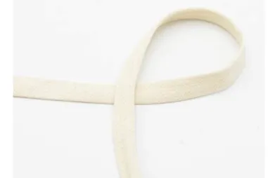 Band - Koord plat 15 mm - gebroken wit - XCR13-551-015