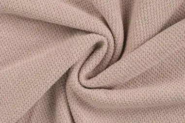 Zandbeige stoffen - Wafelkatoen stof - baby wafelstof - zand - 8238-520