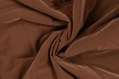 Doorgestikte stof - Doorgestikte stof - quilt pu mila - cognac - 22800-557