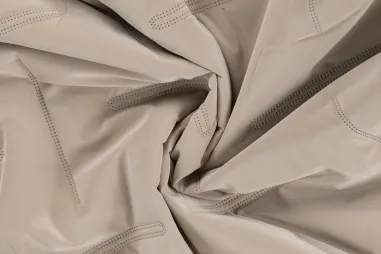 Doorgestikte stof - Doorgestikte stof - quilt pu mila - zand - 22800-523