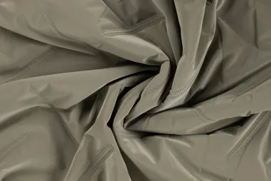 Doorgestikte stof - Doorgestikte stof - quilt pu mila - licht kaki - 22800-272