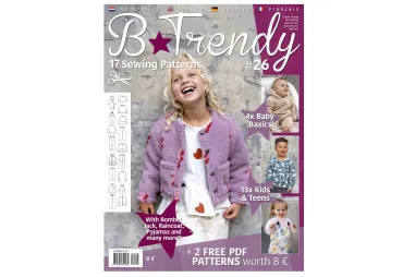 Nähmuster - B-Trendy - magazine editie 26 - najaar & winter 2025