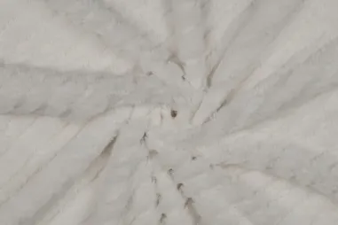 Pelz - Bont stof- faux fur - stripes - ecru - 4478-003