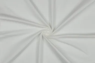 Tricot stoffen - Tricot stof - biologisch - ecru - 8036-006