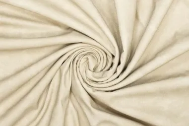 Creme stoffen - Kunstleer stof - vegan leather washed - crème - 794339-20