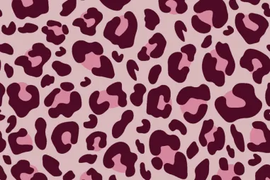 Dierenprint stoffen - Softshell stof - digitaal luipaardprint - lichtroze - 24438-014