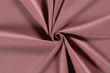 Corduroy stoffen - Ribcord stof - corduroy 4.5W - oudroze - 3044-014