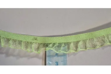 Elastiek - Ruche elastiek - felgeel OP = OP