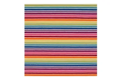 2025 - Tricot stof - strepen - multi - 3004-001