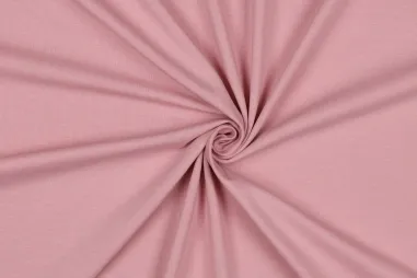 Tricot stoffen - Tricot stof - biologisch - licht oudroze - 8036-060