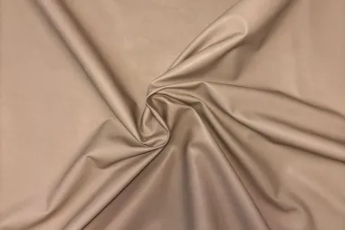 Suèdine stof - suède wildleer - abstract - beige - 24123-152 - Viscose stof - gecoat - beige - JT906