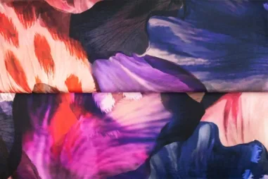 Stenzo Tricot stoffen - Tricot stof - digitaal abstract - multi - 26802-11VI