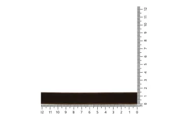 Band - Fluweelband 15 mm - donkerbruin - 160-15-881