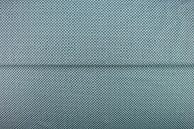 Blauwe stoffen - Tricot stof - digitaal geruit - lichtblauw - 26318-09