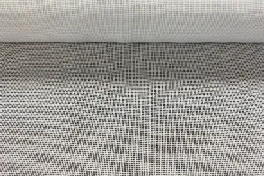 Neue Kurzwaren - Borduurstof wit - ca. 8 kruis/cm