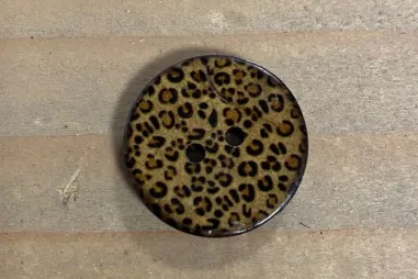 Neue Kurzwaren - Knoop 22 mm - dierenprint - 1176-22