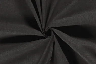 125gr/M² - Spijkerstof - soepele denim - zwart - 0600-069