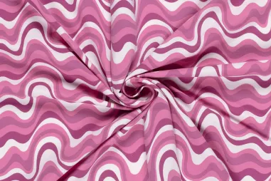 Rosa - Jersey – abstrakt – rosa – 21804-012