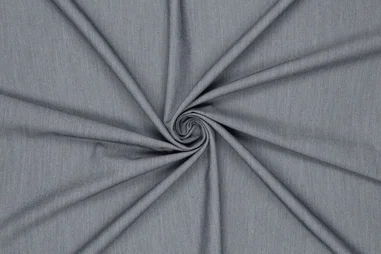 70% polyester, 25% viscose, 5% elastaan - Stretchstoff – Orlando Light – Graublau – 90066-690