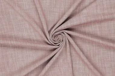 Kleding stoffen - Stretch stof - orlando linnenlook - licht bordeaux - 90160-400