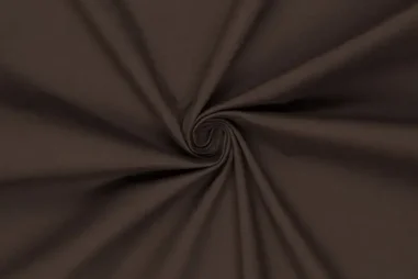 Kleidung - Stretchstoff – Twill gebürstet – Köperbaumwolle – dunkelbraun – 90051-100