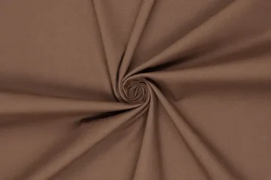 97% katoen, 3% elastan stoffen - Stretch stof - twill brushed - keperkatoen - bruin - 90051-105