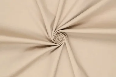 Naturel - Stretch stof - twill brushed - keperkatoen - naturel - 90051-179