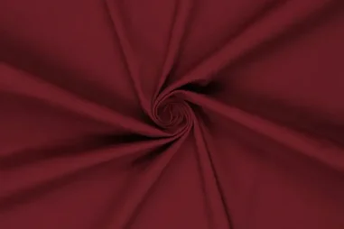 Weinrot - Stretchstoff – Twill gebürstet – Köperbaumwolle – weinrot – 90051-400