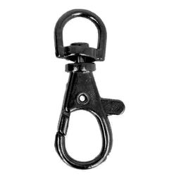 Diversen - Musketonhaak 10 mm - black gun - 101-ASI