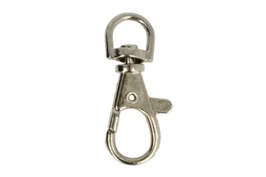 Diversen - Musketonhaak 10 mm - zilver - 101-ASI