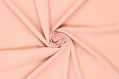 Flared broek - Stretch stof - bi-stretch - lichtroze - 0854-535