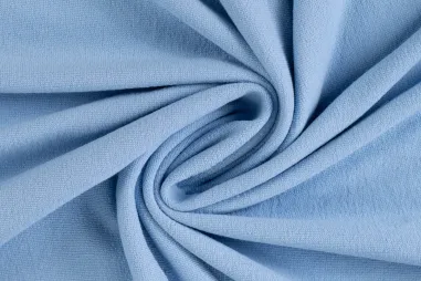 220gr/M² - Tricot stof - tree skin plain - lichtblauw - 3/47104-920