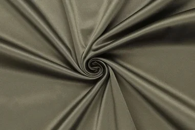 Satin - Satijn stof - stretch - olijfgroen - 0307-212