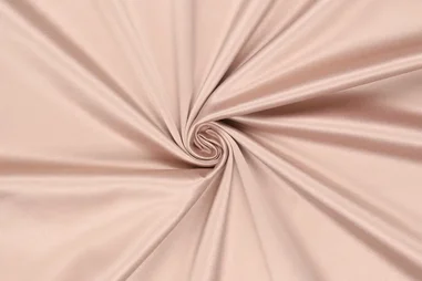 Satin - Satijn stof - stretch - poederroze - 0307-535