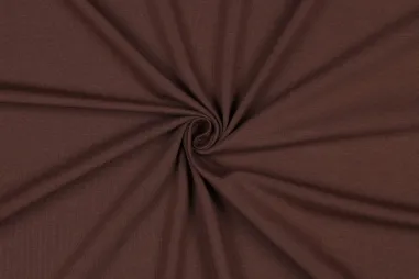 Badstof - dubbel gelust - taupe - 2900-054 - Tricot stof - biologisch - bruin - 8036-022