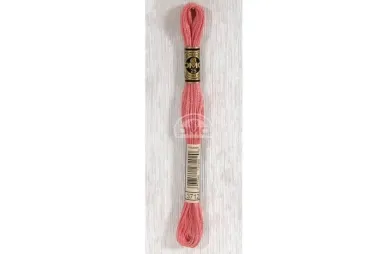Nieuwe fournituren - DMC Mouliné splijtzijde - donkerroze - 3712