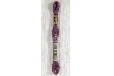 Nieuwe fournituren - DMC Mouliné splijtzijde - paars - 3740