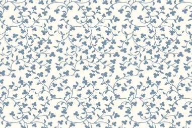 Babydeken stoffen - Katoen stof - poplin - bloemetjes - gebroken wit - 25602-051