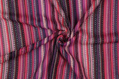 Pullover - Gebreide stof - crochet - fuchsia - 3983-001