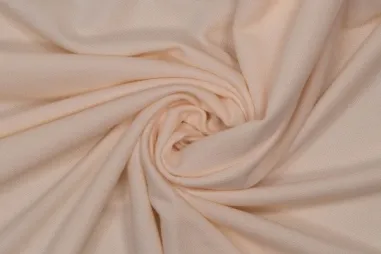 Creme stoffen - Gebreide stof - pique - crème - 794501-007