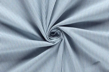 Spijkerstoffen en denim stoffen - Spijkerstof - strepen - lichtblauw - 25028-002