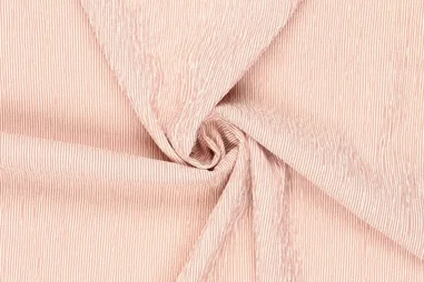 Polyester stoffen - Polyester stof - mix - crinkle - mini strepen - oranje/roze - 22663-540