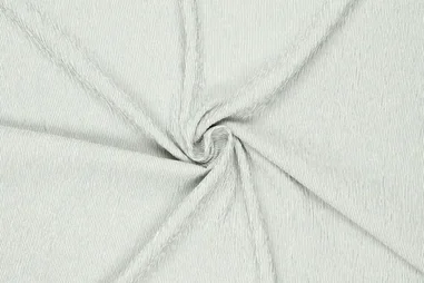 Polyester stoffen - Polyester stof - mix - crinkle - mini strepen - blauw - 22663-690