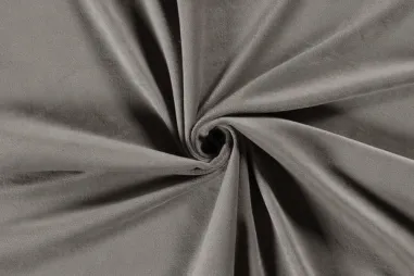 Grau - Nicki Velours grau 3081-168