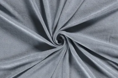 Aankleedkussen stoffen - Badstof - rekbare badstof - licht oudblauw - 11707-103