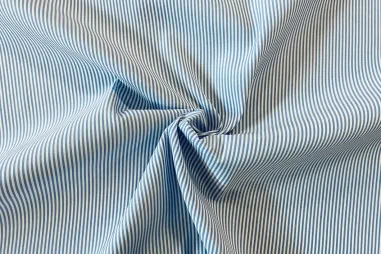 Tricot stof - interlock jersey - wit - 794153-000 - Katoen stof - mix - strepen - lichtblauw/wit - JT003